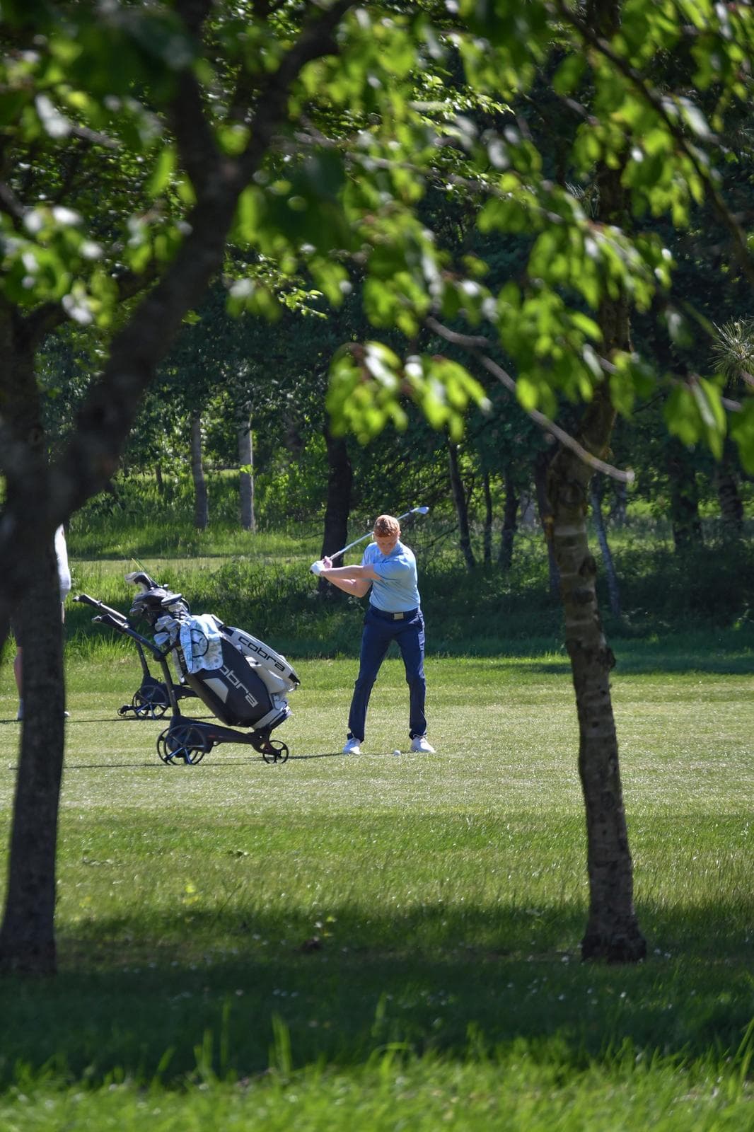 Ryan Kearns coaching at Knebworth Golf Club